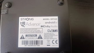 Strong SRT 420 Receptor Satélite Negro