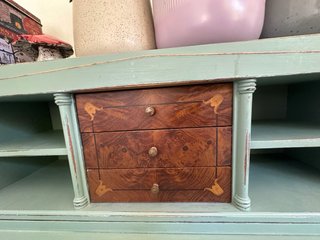 Secreter antiguo madera oscura