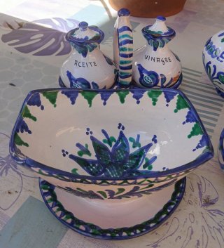 Conjunto granadino cerámica