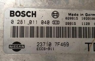 Centralita nissan 23710 7f469 0281011 040 terrano