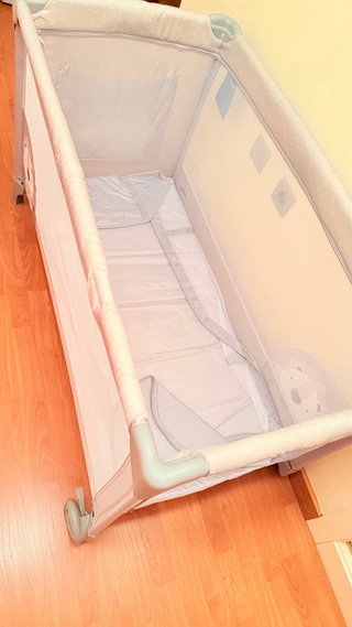 Cuna de viaje nueva