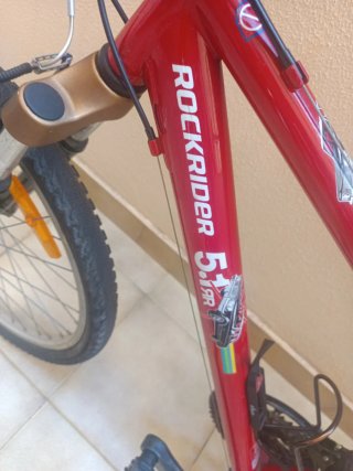Bicicleta Rockrider 5.1 24 Roja