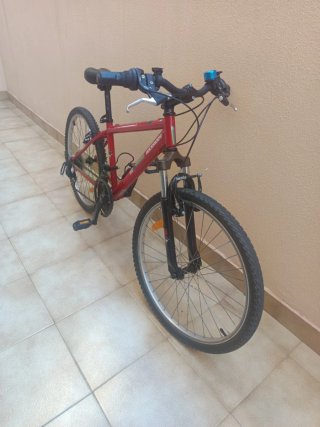 Bicicleta Rockrider 5.1 24 Roja