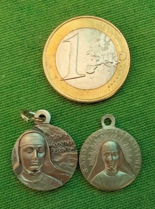 2 Reliquie Santa Agostina Pietrantoni Ex Indumenti