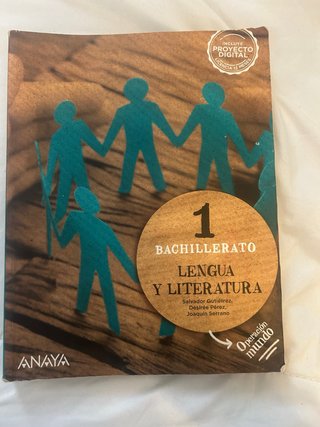Lengua y Literatura, 1 Bachhillerato