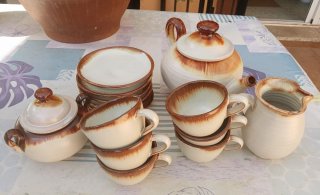 Juego de café de cerámica