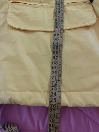 Chaqueta Cortavientos Lacoste Amarilla Talla L