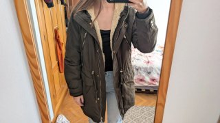 Abrigo Parka Verde Militar