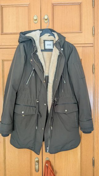 Abrigo Parka Verde Militar
