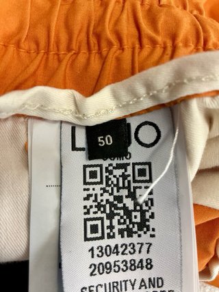 Bermuda Liu Jo Arancioni Tg 50 Nuovi con cart