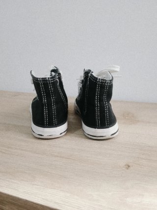 Scarpe tela alte bimbo/a n. 27