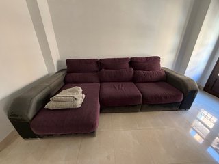 Sofá cama 2,80m x 1,60m tela