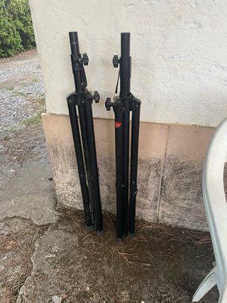 Pareja Soportes Trípode Altavoz ASP