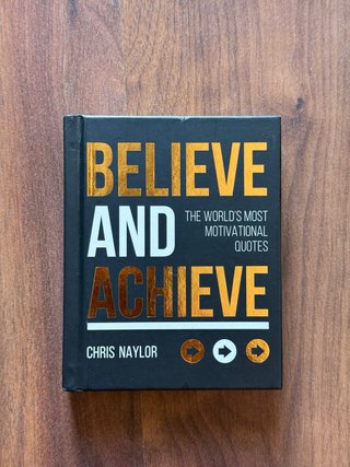 Libro BELIEVE AND ACHIEVE