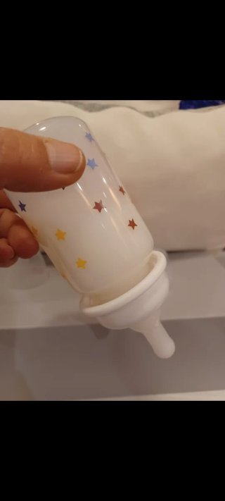 Biberón Reborn con Leche Simulada