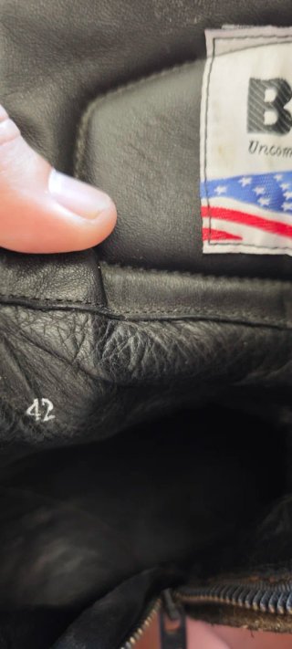 Botas Blauer Moto Cuero Marrón
