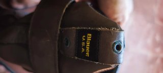 Botas Blauer Moto Cuero Marrón