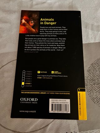 Oxford Bookworms Library: Stage 1: Animals in D...