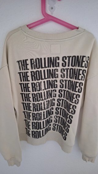Sudadera Zara Rolling Stones Talla 11-12