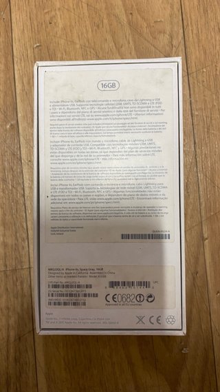 iPhone 6s Plata - Funciona, Pantalla Rota