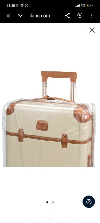 Copertura trolley Bric's trasparente