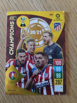 Carta Adrenalyn LaLiga Santander 21-22 CHAMPIONS