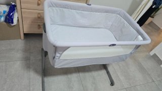 Minicuna Chicco gris