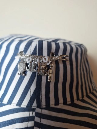 Sombrero Pescador Reversible Denim