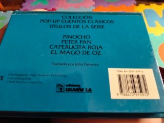 Libro infantil Caperucita roja (pop-up) desplegabl