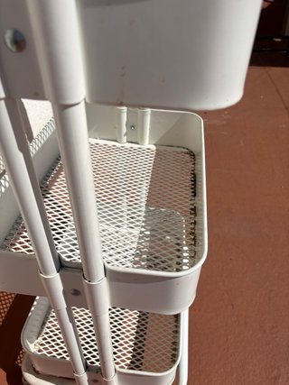 Carrito Organizador Blanco 3 Niveles