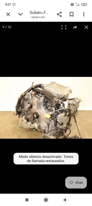 Despiece motor Subaru EE20Z Foresterimprezaoutback