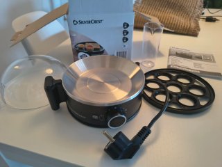 Cocedor de huevos Silvercrest
