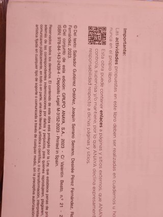 Lengua y Literatura, 2 ESO, Operación mundo