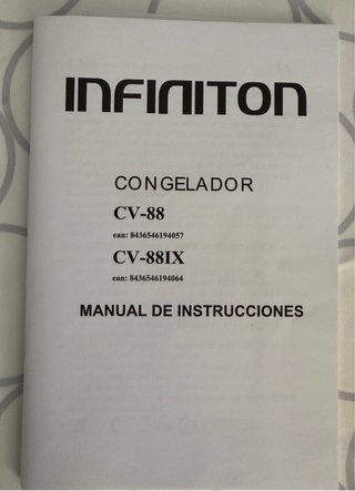 Congelador Infiniton CV-88 90L