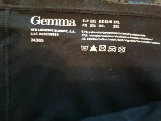 Faja Reductora Gemma Talla Única Negra