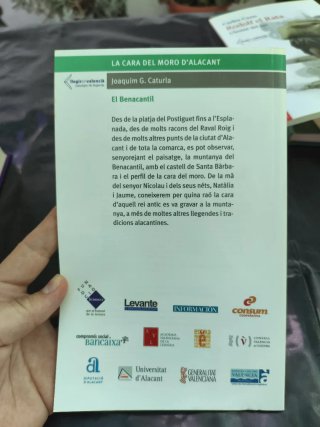 La cara del moro d'Alacant el Benacantil