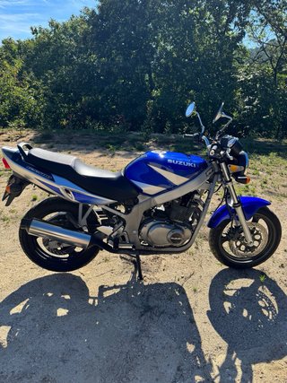 Suzuki GS500 Azul/Plata Naked
