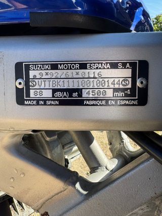 Suzuki GS500 Azul/Plata Naked
