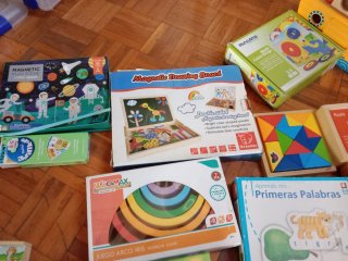 Lote de juegos educativos infantiles