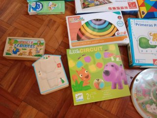 Lote de juegos educativos infantiles