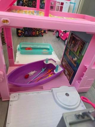 Caravana Barbie Rosa