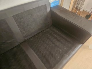 Sofá KIVIC Piel 2 Plazas IKEA