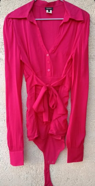 Miss Sixty body in seta fucsia