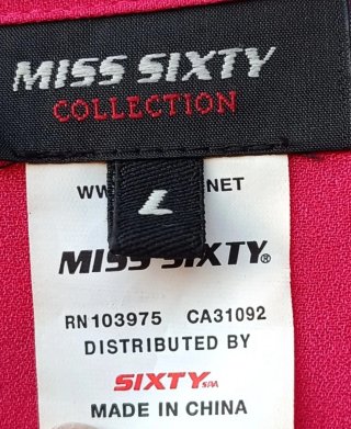 Miss Sixty body in seta fucsia