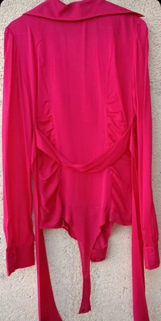 Miss Sixty body in seta fucsia