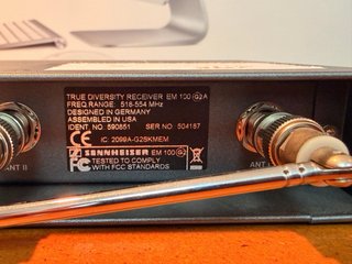 Micrófono mano Sennheiser EW 100 G2