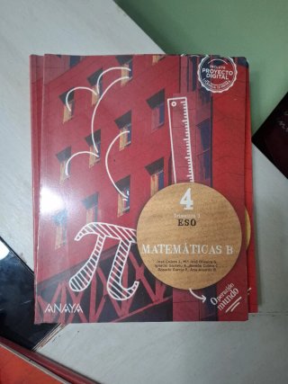 Matemáticas B. 4o de ESO