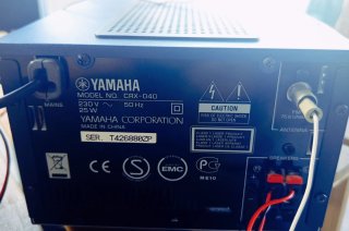 Mini cadena Yamaha CRX-040