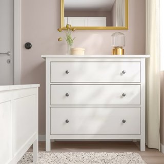 Cómoda HEMNES 3 cajones blanca IKEA