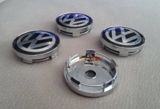 VOLKSWAGUEN TAPAS CENTRO LLANTA VW 60mm (4 uds)